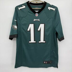 Philadelphia Eagles Nike Green Football Jersey Large Carson Wentz #11